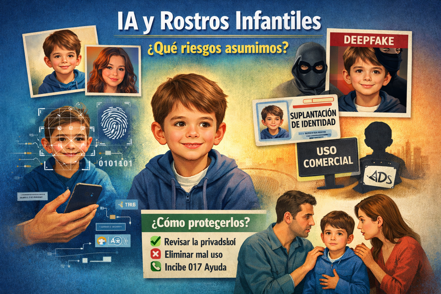 Cuando la IA aprende la cara de nuestros hijos: lo que debemos saber antes de subir una imagen, Altxa Burua - The English School